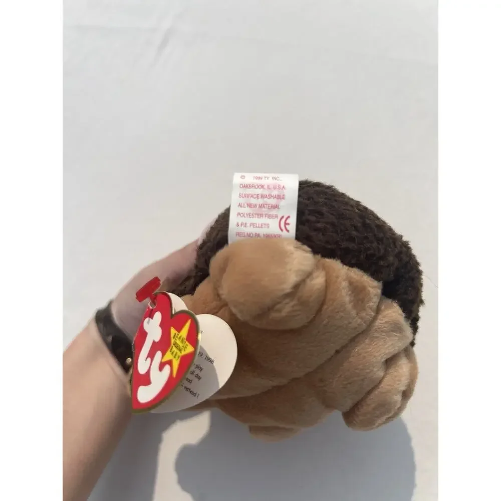 Ty Beanie Baby - PRICKLES the Hedgehog (6 Inch) W/Tags - Picture 5 of 5